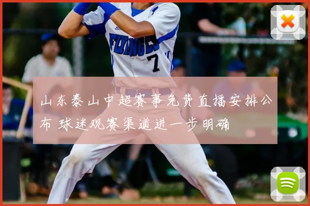 山东泰山中超赛事免费直播安排公布 球迷观赛渠道进一步明确