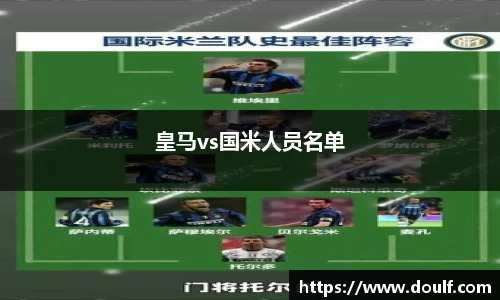 皇马vs国米人员名单